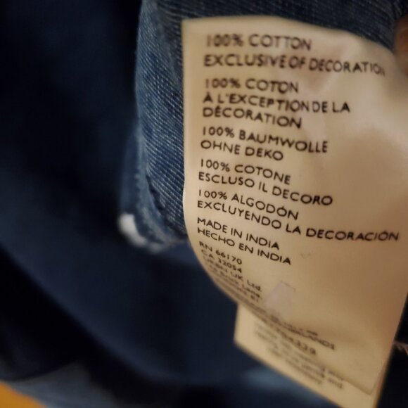 Free People Heritage Hero Tee Women's S Oversized Blue NWT Stars 4th Of July - Picture 6 of 9